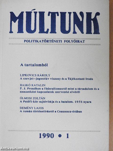 Múltunk 1990/1.