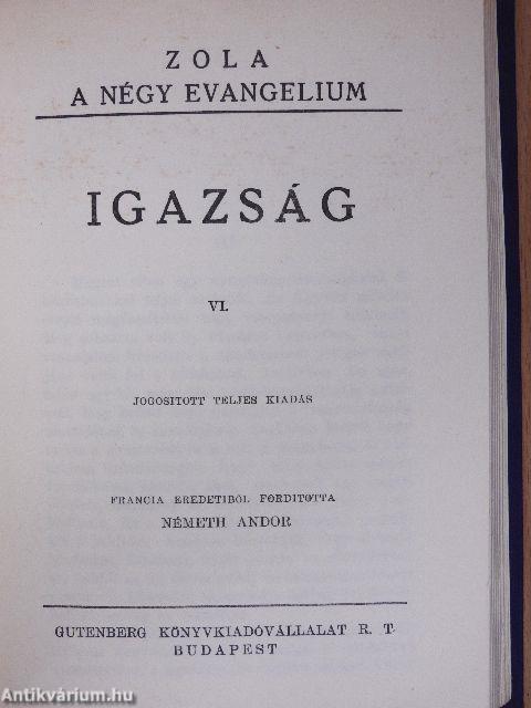 Igazság I-VIII.