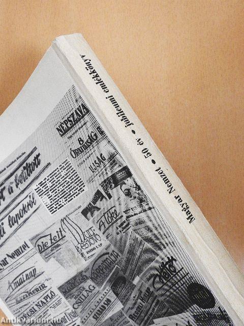 Magyar Nemzet - 50 év jubileumi emlékkönyv 1938-1988