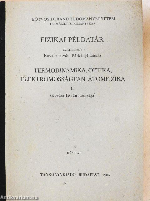 Fizikai példatár II.