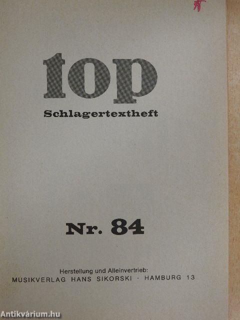 Top Schlagertextheft 84