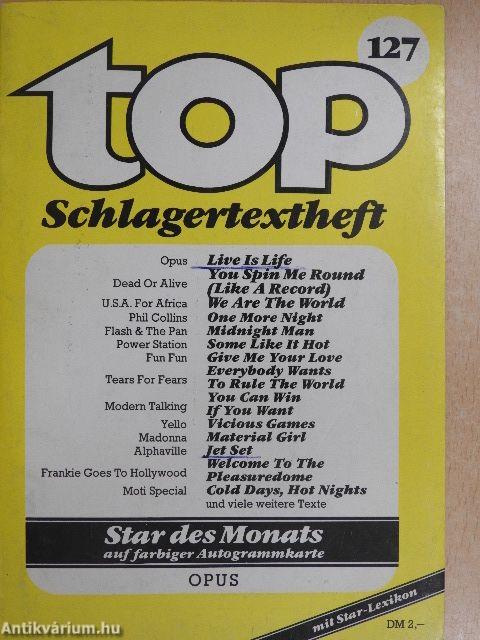 Top Schlagertextheft 127