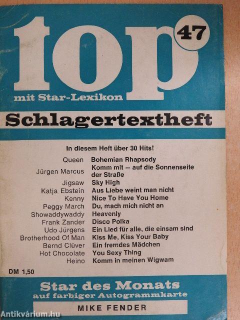 Top Schlagertextheft 47