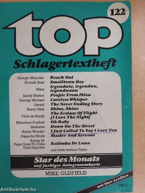 Top Schlagertextheft 122