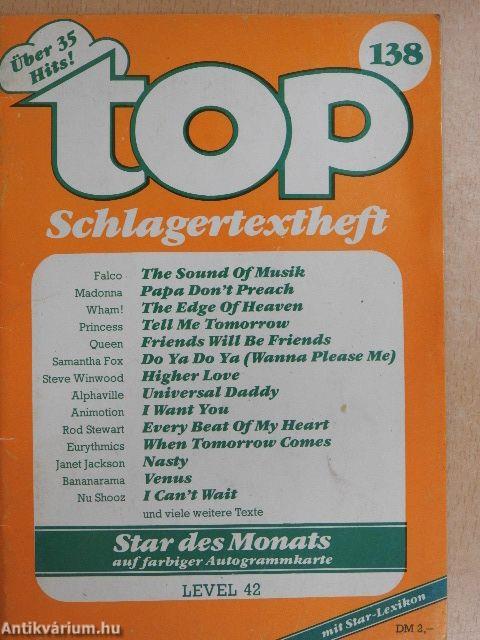 Top Schlagertextheft 138