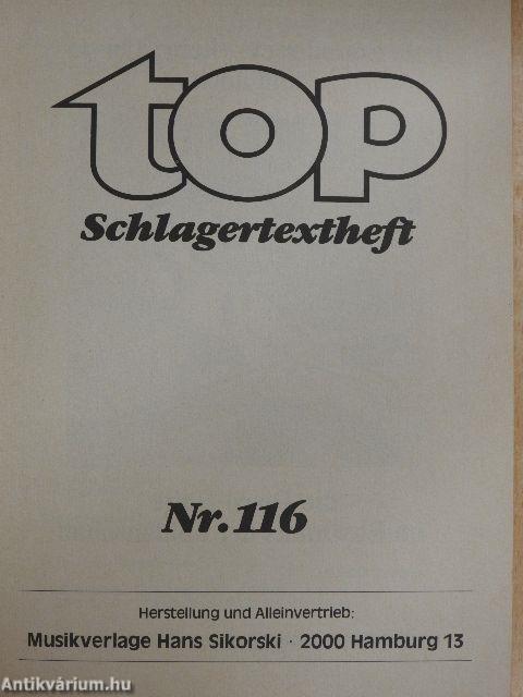 Top Schlagertextheft 116