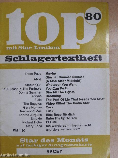 Top Schlagertextheft 80