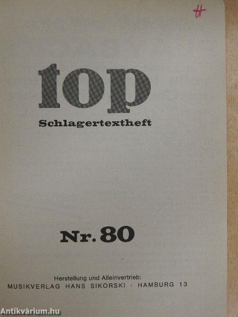 Top Schlagertextheft 80