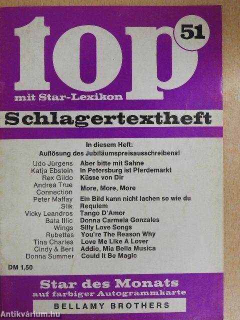 Top Schlagertextheft 51