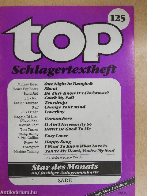 Top Schlagertextheft 125