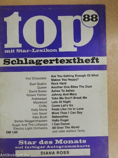 Top Schlagertextheft 88