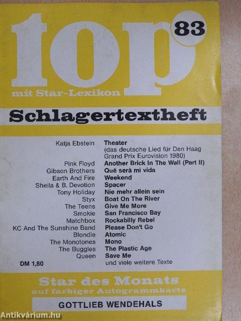 Top Schlagertextheft 83