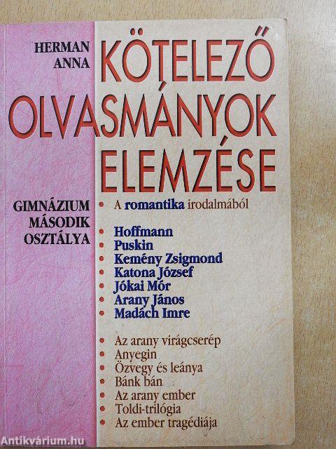 Kötelező olvasmányok elemzése 3.