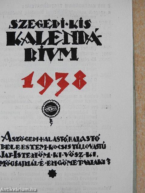 Szegedi Kis Kalendárium 1938