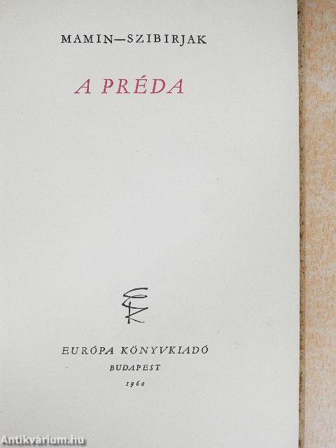 A préda