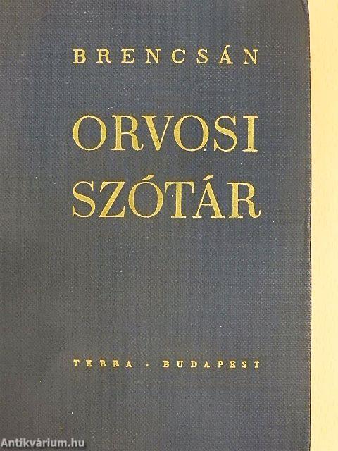 Orvosi szótár