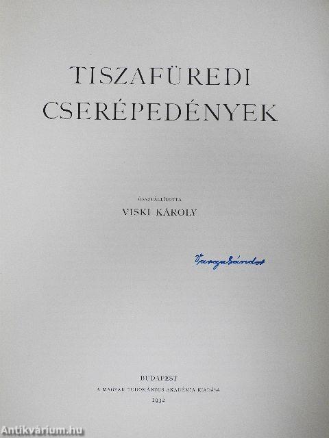 Tiszafüredi cserépedények