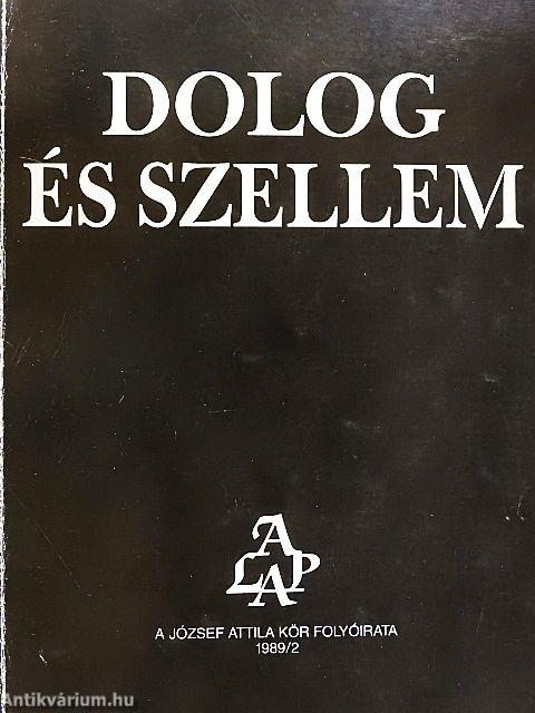Dolog és Szellem 1989/2
