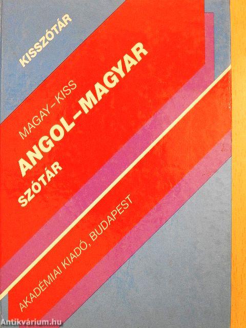 Angol-magyar szótár 