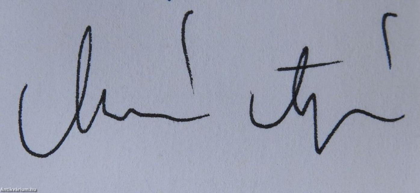 Szavainkban a kincs (kétszeresen dedikált példány)