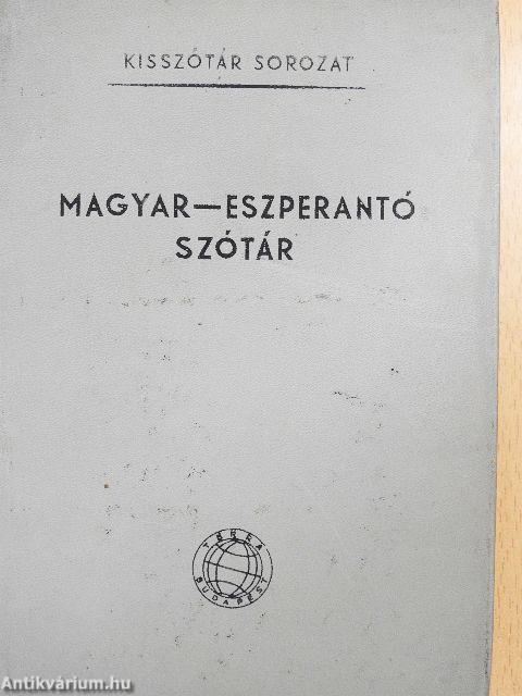 Magyar-eszperantó szótár