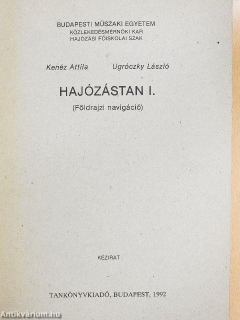 Hajózástan I.