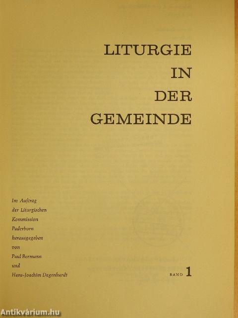 Liturgie in der Gemeinde 1-3.