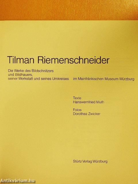 Tilman Riemenschneider