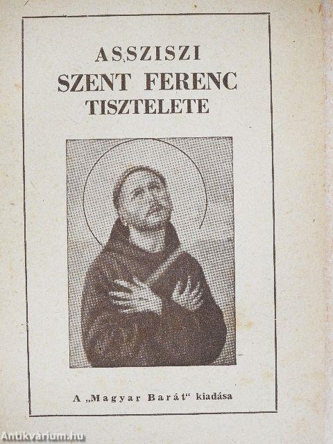 Assziszi Szent Ferenc tisztelete