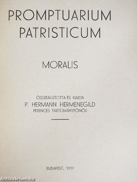 Promptuarium patristicum - Moralis