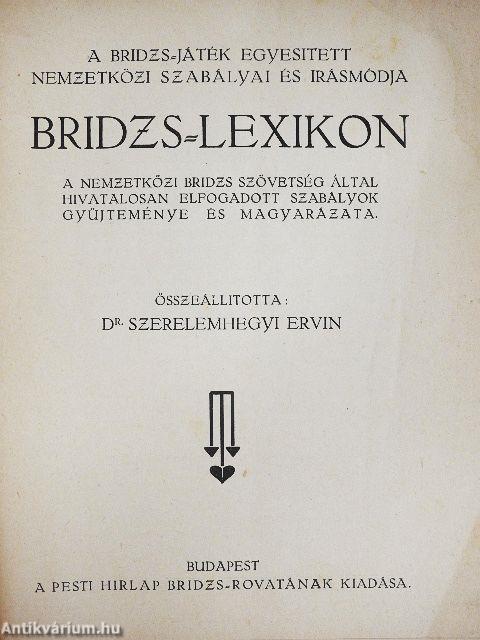 Bridzs-lexikon