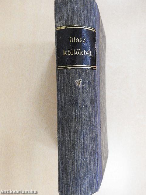 Olasz költőkből/Finn költőkből/Mickiewicz Ádám szonettjei/Szerb költőkből/Angol, franczia és olasz költőkből