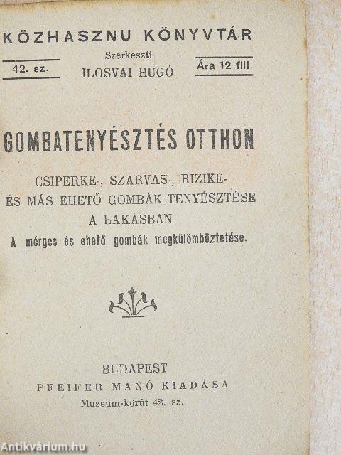 Gombatenyésztés otthon