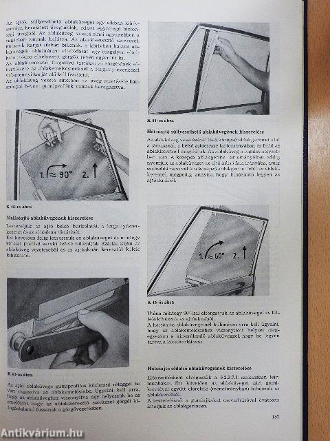 Javítási kézikönyv Wartburg 353 W típusú személygépkocsikhoz