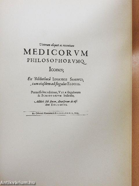 Veterum aliquot ac recentium Medicorum Philosophorumque Icones/Kísérő tanulmány a Zsámboky János Veterum aliquot ac recentium Medicorum Philosophorumque Icones című reprint kiadványhoz