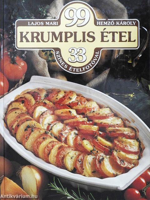 99 krumplis étel 33 színes ételfotóval