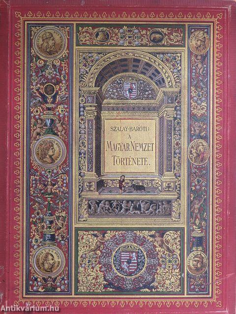 A magyar nemzet története I-IV. (rossz állapotú)