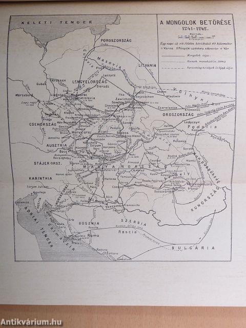 A magyar nemzet története I-IV. (rossz állapotú)