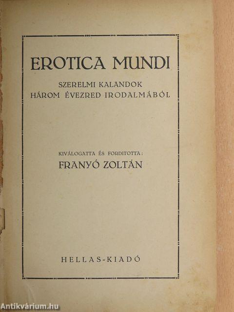 Erotica Mundi (rossz állapotú)