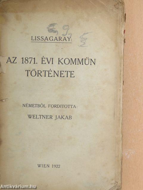 Az 1871. évi kommün története (rossz állapotú)