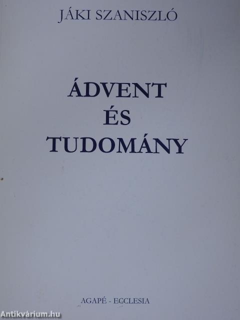 Ádvent és tudomány (aláírt példány)