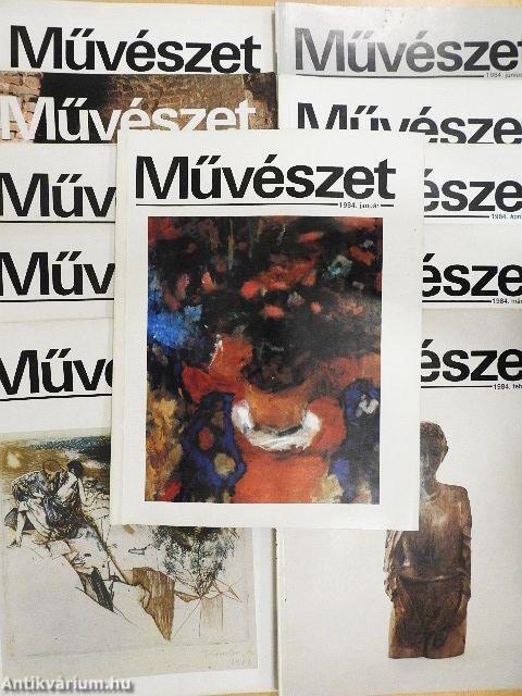 Művészet 1984. (nem teljes évfolyam)