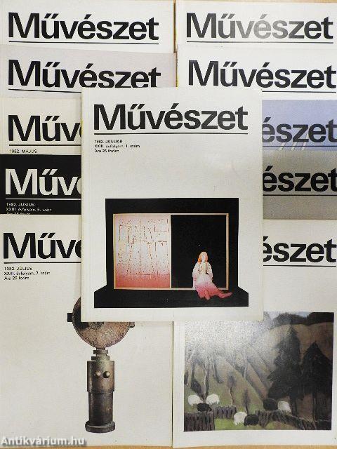 Művészet 1982. (nem teljes évfolyam)