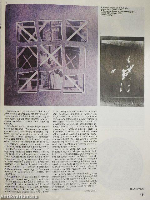 Művészet 1982. (nem teljes évfolyam)