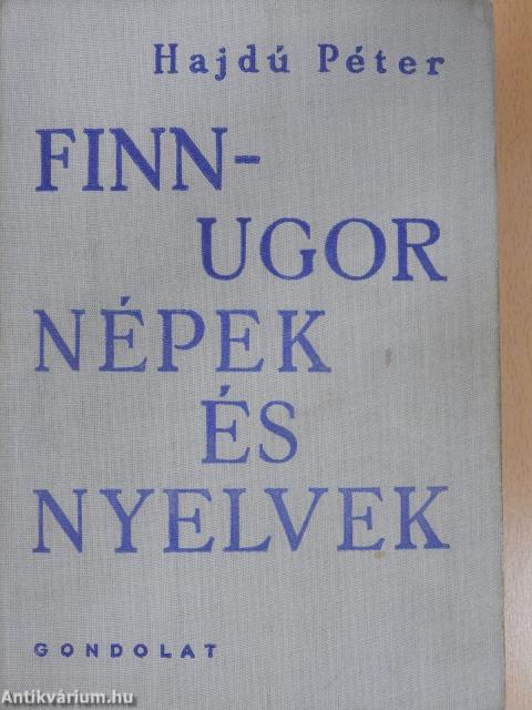 Finnugor népek és nyelvek (dedikált példány)