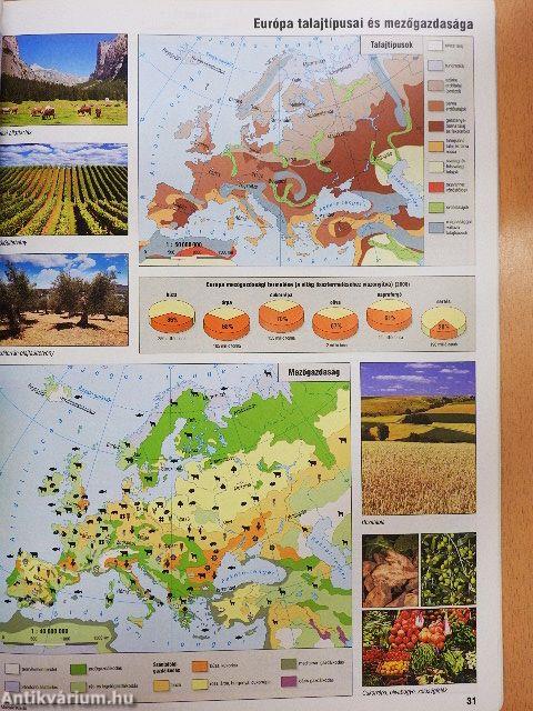 Képes földrajzi atlasz 5-10. osztályosok számára