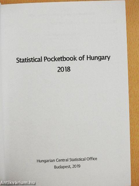 Statistical Pocketbook of Hungary 2018