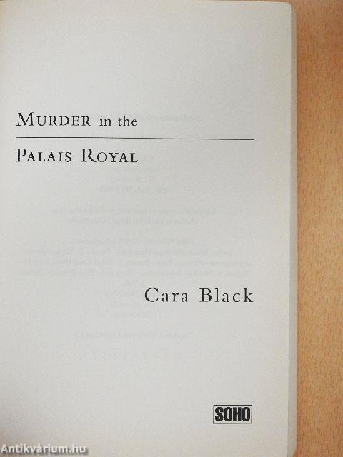 Murder in the Palais Royal