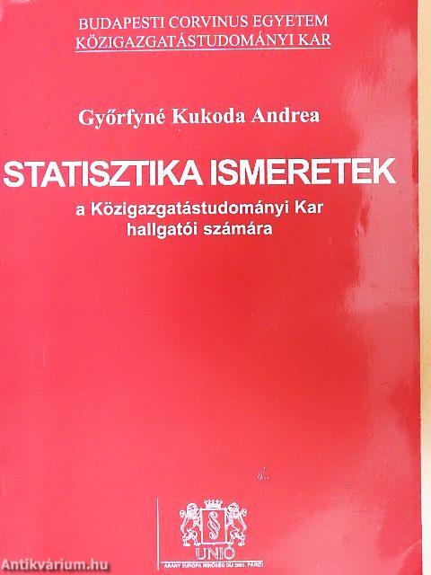 Statisztikai ismeretek