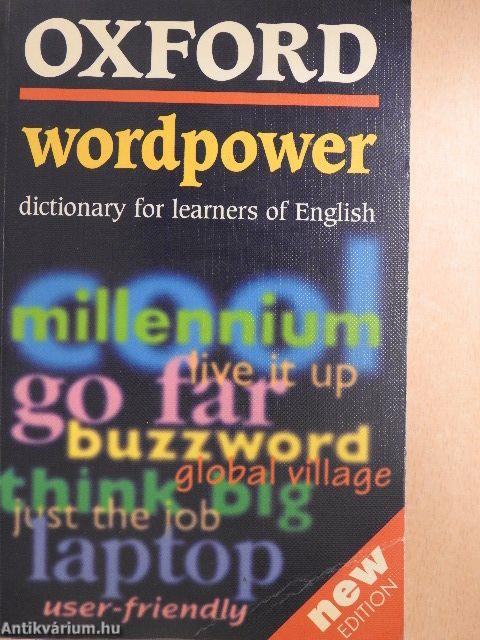 Oxford Wordpower Dictionary